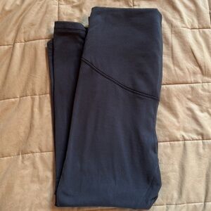 Fleece lined maternity leggings